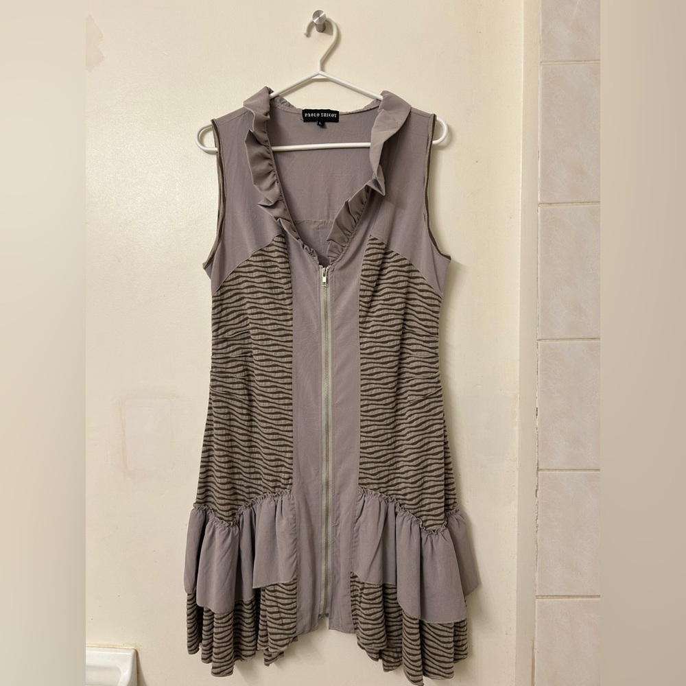 Paolo Tricot Dress or open vest
